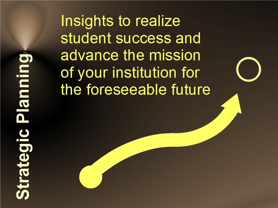 Power to envision student success and advance the mission of your institution into the foreseeable future