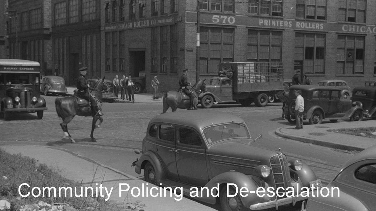 Grant Priority | Community Policing and De-escalation